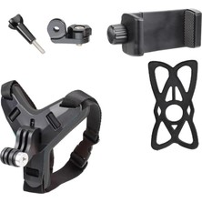Brf Store Irmakxx Coverzone Aksiyon Kamera ve Telefon Tutucu Kask Aparatı Gezi Seyahat ve Sürüşlerde Kullanmak