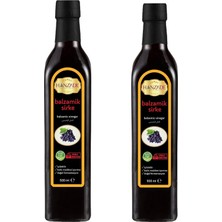 Brf Store Irmakxx Hanzade Bitkisel Balzamik Sirke 500 ml x 2 Adet Doğal Fermantasyon Içilebilir Katkısız Cam Ş