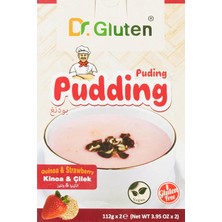 Brf Store Irmakxx Dr. Gluten Glutensiz Çilekli Kinoalı Puding 112 G x 2 Adet