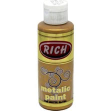 OEM Akrilik Boya Metalik 120 cc Antik Altın 0726