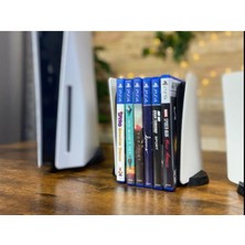 Brf Store Irmakxx Ps5 Için Konsol Tasarımlı CD Stand Rafı, Ikonik Konsol Görünümlü Oyun Kutusu (Cd) Rafı – Sta
