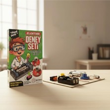 OEM Beimo Elektrik Deney Seti, Bilim Kiti, 5 Yaş ve Üzeri, 10 Parça, Pil Dahil