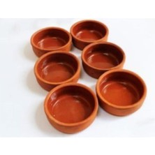 Brf Store Irmakxx 6'lı Set Sütlaç Kabı 1. Kalite Toprak Güveç El Yapımı Içi Sırlı Fırın Kabı, BU0908222237
