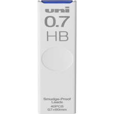 Özkaya Store Uni Smudge-Proof Leads Refill For Mechanical Pencil | 0.7mm | Hb | 40PCS