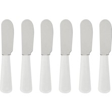 Özkaya Store 6’lı Kahvaltı ve Tereyağı Bıçağı Seti – 11 cm Yayma Bıçakları, Kahvaltılık, Reçel, Krem Peynir ve Tereyağı Için Şık ve Pratik Mutfak Seti