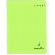 Özkaya Store Fransız Seyes Defter 24X32CM 48 Yp. Plastik Kapak (Yeşil)