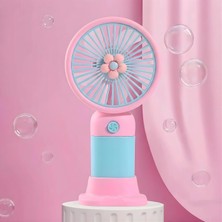 Brf Store Irmakxx Coverzone El Tipi Mini Fan, 250MAH Batarya, USB Şarj Edilebilir, Doğal Rüzgar Özelliği, Taşı