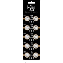 Brf Store Irmakxx I-Gen Batteries LR44 1.5V Alkalin Düğme Pil (AG13, A76, L1154) 10'lu Paket