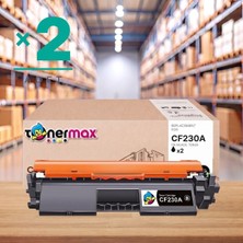 tonermax Hp Laserjet Pro Mfp M227FDN Muadil Toner Çipli CF230A 2'li