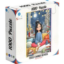 Özkaya Store 1000 Parça Puzzle, Pencere Kenarında Bir Masal