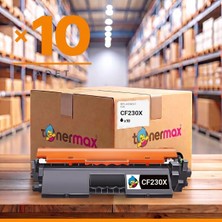 tonermax Hp Laserjet Pro Mfp M227FDW Muadil Toner Çipli CF230X 10'lu