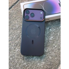 Madam Case Apple iPhone 17 Pro Max Uyumlu Siyah Armor Premium Sararmaz Magsafe Kılıf