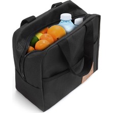 Özkaya Store Outdoor Termal Kaplama Beslenme Çantası, 5.8 L, Siyah, Seyahat Kamp ve Piknik Için, Sıcak/soğuk Saklama Özellikli