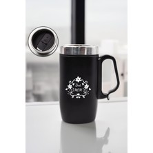 Özkaya Store Anneler Gününe Özel Kulplu 280 ml Çelik Termos
