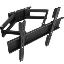 OEM 32''-40''-42-43''-49''-50''- 55'' Inç Çift Kollu Hareketli LCD LED Tv Askı Aparatı Metal Su Terazili