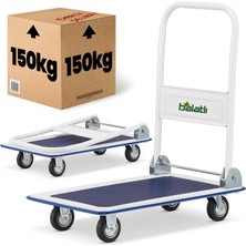 Özkaya Store Profesyonel Katlanabilir Paket ve Koli Taşıma Arabası 150 kg
