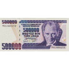 Banknoting 7. Emisyon 500.000 Lira M01 Çil.
