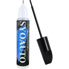 Özkaya Store Otomobiller Için Siyah Düzeltme Boyası, Çizik Onarımı, Araç Onarım Boyası, 2'si 1 Arada, 12 ml