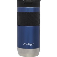 Özkaya Store Byron Pro Snapseal Termos Bardak 470ML Mavi