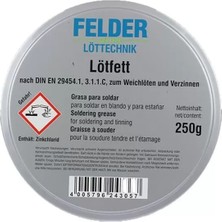 Belirtilmemiş Lötfett Lehim Pastası 250 gr