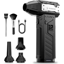 OEM G320 Turbo Jet Fan Hava Üfleyici - 【turbo Modda 320 Gram Hava Üfleme Gücü】- Ultra Güçlü Hava Basıncı -Taşıma Torbalı ve Ekstra Nozullu - Çıkarılabilir Batarya Sistemi