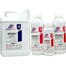 Özkaya Store Ultra Şeffaf Epoksi Reçine 7,5 kg Hobi Sanat Tepsi Magnet Ahşap (Sürpriz Hediye)