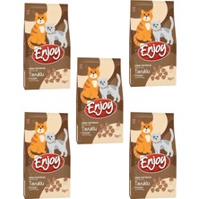 Tavuklu Kedi Maması, 1 Kg, 5 Adet