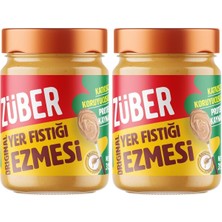 Züber Original Fıstık Ezmesi 315G (2 Paketi)