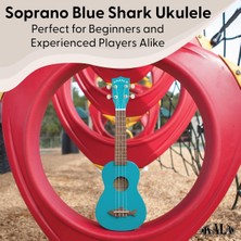Makala Shark Soprano Ukulele (Mavi)