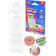 OEM 8li Patlak Yama Tamir Bandı Şişme Yüzme Simidi Kolluk Bot Top Pilates Simit Çadır Yağmurluk Yaması