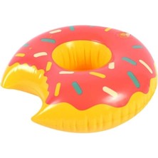 OEM Donut Karpuz Gökkuşağı 3lü Şişme Havuz Deniz Şişme Bardak Tutucu Float Bar Seti