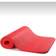Kırmızı Renk 10MM Pilates Matı - Pilates Minderi - Egzersiz Minderi 180X60CM, BRC195914042025