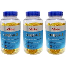Balen Omega 3 Norveç Balık Yağı 1380 Mg 200 Kapsül x 3 Adet (Form)