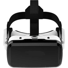 Vr Bluetooth Stereo Kulaklık ile Birlikte Gelir Sanal Gerçeklik Gözlüğü