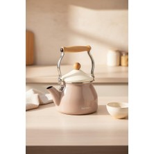 Nostalji Ahşap Saplı Kettle, 1,7 L, Toprak