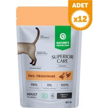 Nature's Protection Superior Care Urinary Ördekli & Tavuk Göğüslü Sos Içinde Yaş Kedi Mamas�