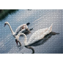 Cakatablo Fırtına Çocuk ve Pelikan 1000 Parça Puzzle Yapboz Mdf Ahşap, P16351-1000