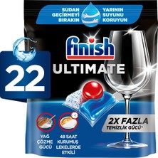 Ultimate 22 Kapsül Bulaşık Makinesi Deterjanı Tableti (1 x 22 Kapsül)
