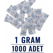 Nem Alıcı Silika Jel 1 gr Rutubet - Küf ve Koku Önleyici (1000)