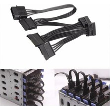 OEM Primex PX-4355 Molex To Sata Kablo, Psu Sata Çoklayıcı, 5 Port Sata Power Çoklayıcı, 60CM UZUNLUK,%100 Saf Bakır Sata Çoklayıcı Kablo