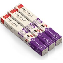 Coffee Single Orijin Kapsül Kahve Guatemala 3'lü Set (Nespresso Uyumlu) - 30 Adet