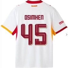 Legent Lady Galatâsarây. 2027 Deplasman Beyaz Düğmeli Yeni Sezon O.'s'i'm'h'e'n Yetişkin Forması