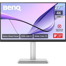 MA270UP 27” 4K 3840X2160 Parlak Monitör,çift Usb-C, 90W Güç Dağıtımı, Mac Renk Eşleştirm