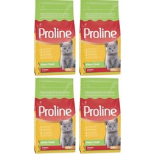 Line Tavuklu Kitten Yavru Kedi Maması, 4x1.2 kg Pr-K1.2y
