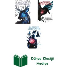 Juno Kitap Maggie Stiefvater 3 Kitap Seti + Dünya Klasiği Hediye