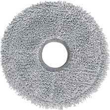 TeknoKapsül Mija Robot Süpürge Yuvarlak Mop Bezi S10-S10 Pro X10 X20 Qrevo ile Uyumlu 2 Adet Yedek Parça