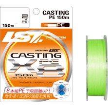 LİNESYSTEM Lst Lıne System Castıng Pe 0,6 X8 150MT 0.132 mm Açık Yeşil Ip Misina