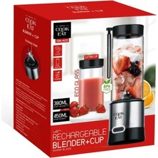 AyrStore Fillikutum Taşınabilir Metal Kişisel Blender Shake'n Smoothies Blender Keskin Bıçaklı Ekstra C