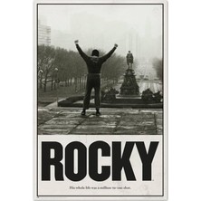 AyrStore 512 Store Rocky Film Afiş Poster 30X42, 4124R21312