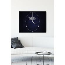 Vakit Kaybı Girişimcilik Çerçeveli Tablo 50X70CM